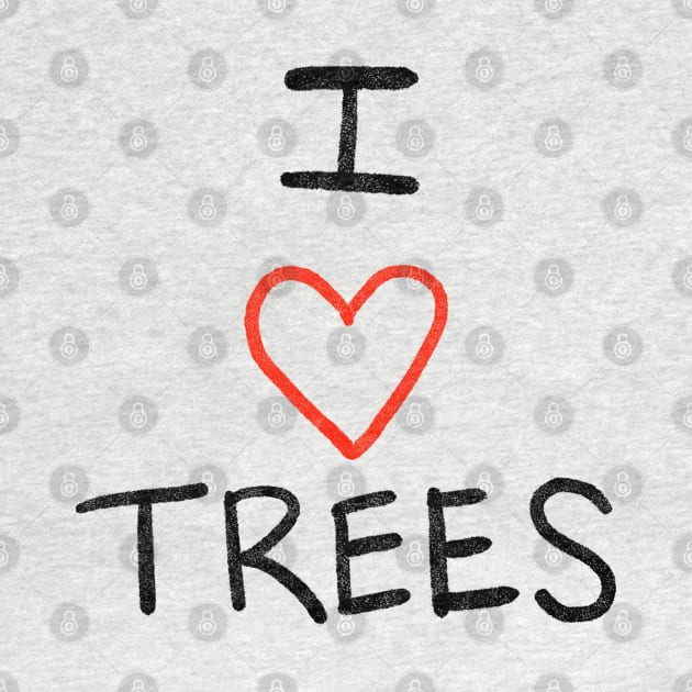 I Heart Trees by cowboyknees